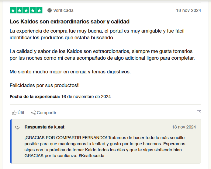 Reseña de la atención